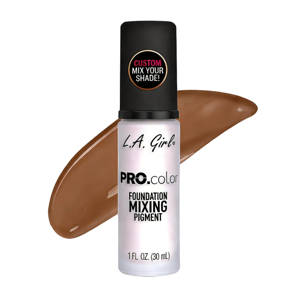LA Girl GLM716 Medium Beige Pro. Color Foundation Mixing Pigment - 3 pcs