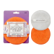 SPA SOLUTIONS Orange Exfoliating Round Body Scrubber - 6 pcs