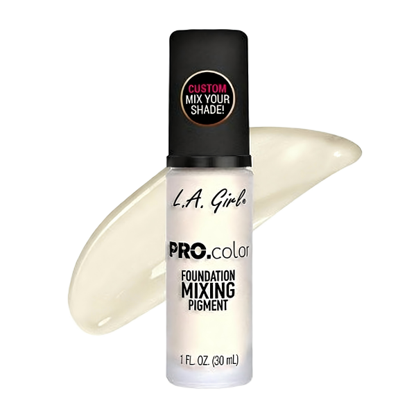 LA Girl GLM712 Ivory Pro. Color Foundation Mixing Pigment - 3 pcs